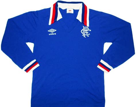 History of the Rangers Shirt Retro