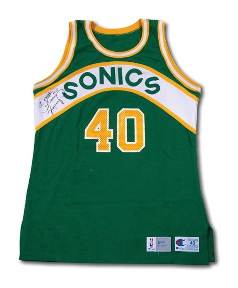 History of the Sonics Seattle Jersey