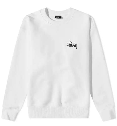 History of the Stussy White Sweatshirt