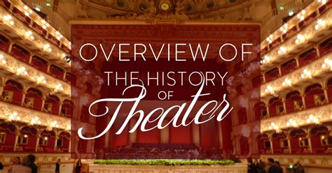 History of the Theatre Epub