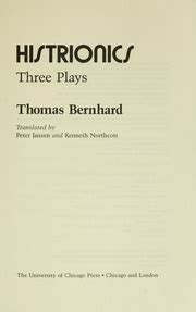 Histrionics: Three Plays Ebook Epub
