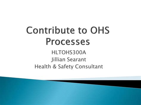 Hltohs300b Contribute To Ohs Processes Answers Kindle Editon