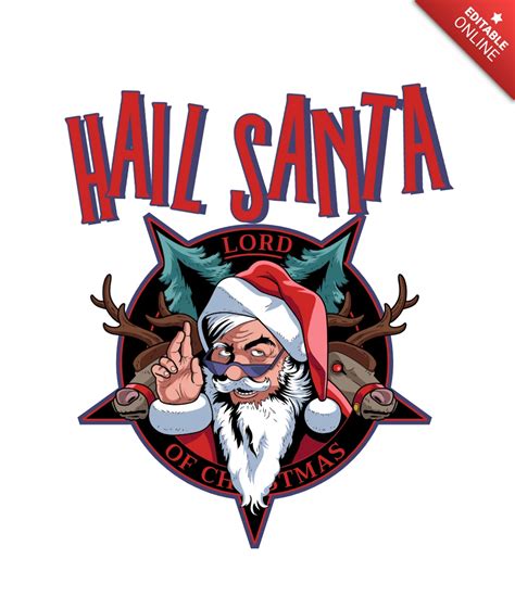 Ho Ho Ho! Get Your Hail Santa Shirt for the Merriest Christmas Ever