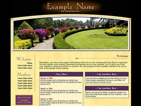 Hoa Web Template