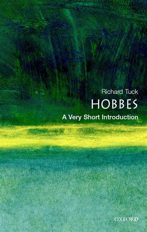 Hobbes A Very Short Introduction Reader