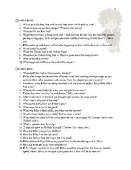 Hobbit Contemporary Classics Study Questions Answers Epub