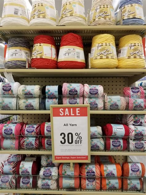 Hobby Lobby yarn