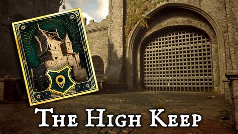 Hogwarts Legacy: The High Keep Gate - A Monumental Gateway to the Castle