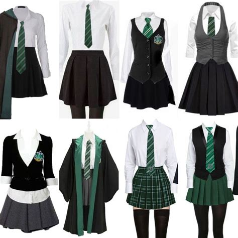 Hogwarts Slytherin Uniform: A Guide to the Exquisite Attire of the Ambitious and Cunning