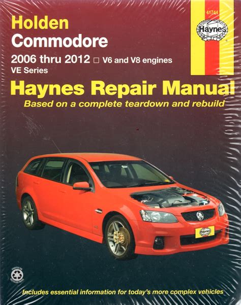Holden Commodore Sv6 Manual Ebook Epub