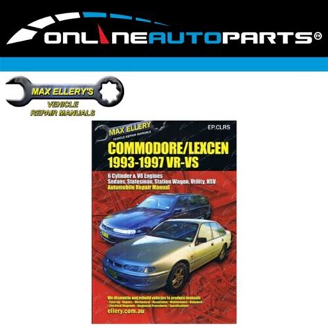 Holden Commodore Vr Vs Workshop Repair Manual Ebook Kindle Editon