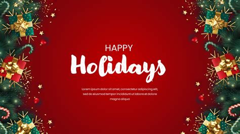 Holiday Ppt Template