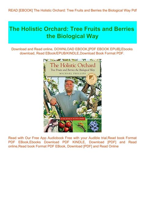 Holistic Orchard Fruits Berries Biological Kindle Editon