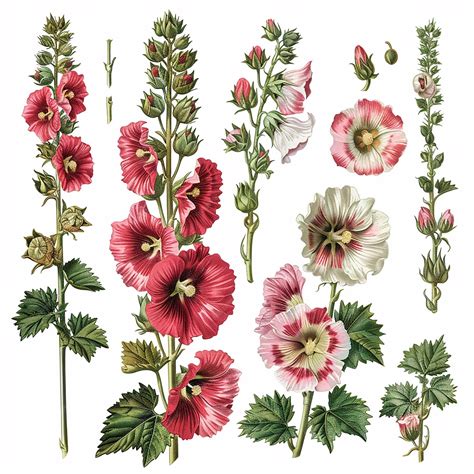 Hollyhocks: A Botanical Profile