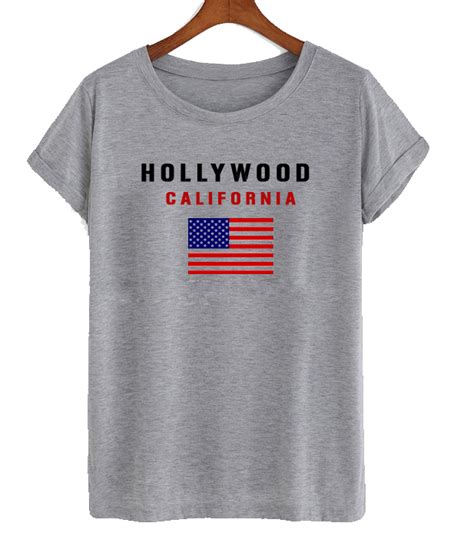 Hollywood California T-Shirt: Get a Taste of the Tinseltown Glamour