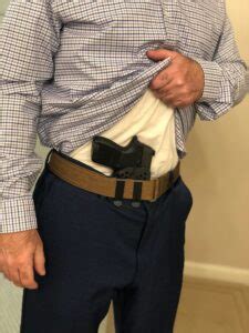 Holster for Tucked in Shirt: Concealment and Comfort at Your Fingertips