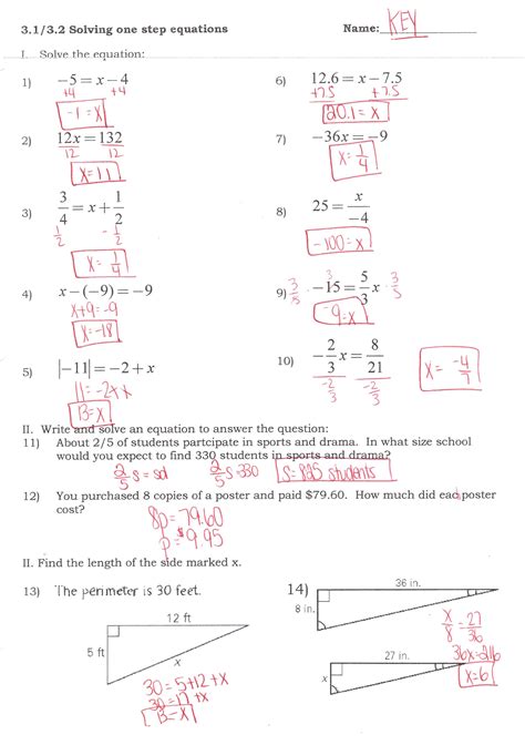 Holt Algebra 1 Answers To Worksheets PDF