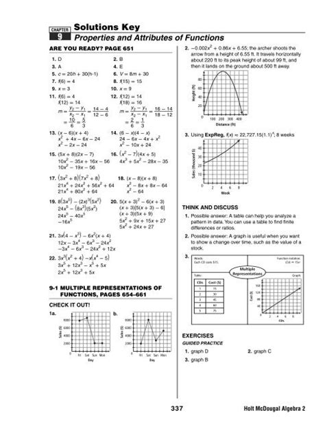 Holt Algebra 2 Ch 9 Test Answers Epub