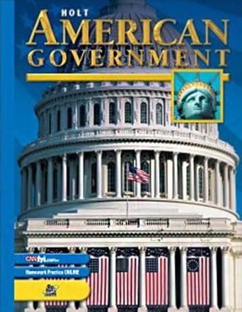 Holt American Government Chapter Review Answers Reader