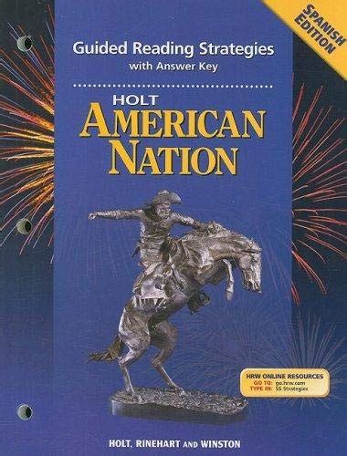 Holt American Nation Guided Strategies Answer Key Kindle Editon