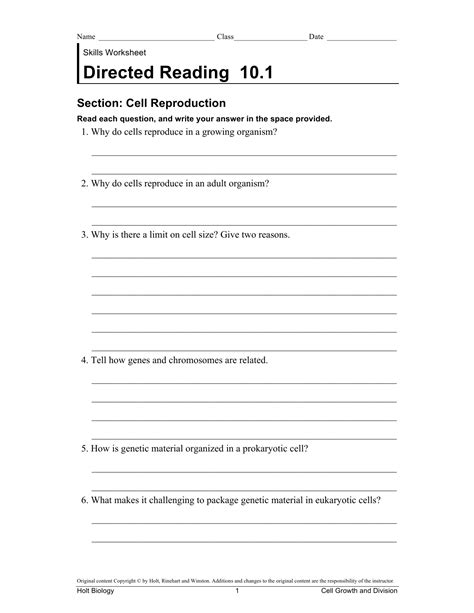 Holt Biology Section 19 Review Answer Key Reader