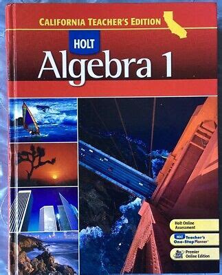 Holt California Algebra 1 Textbook Answers PDF