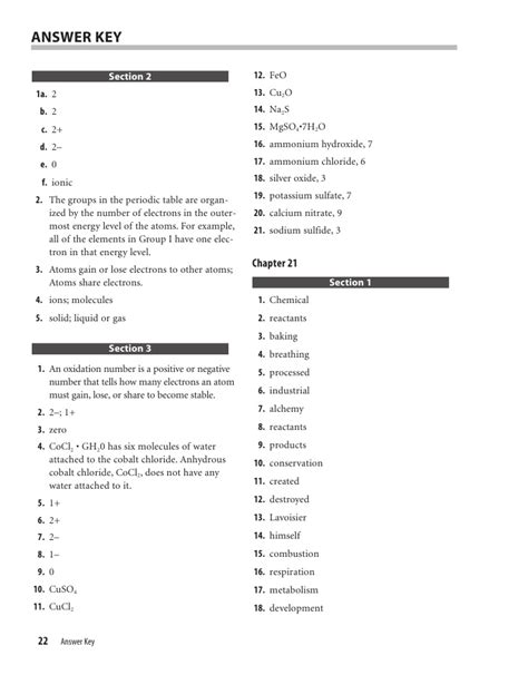 Holt Chemistry Answer Key Reader