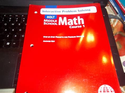 Holt Course 1 Math 6 Grade Answers Doc