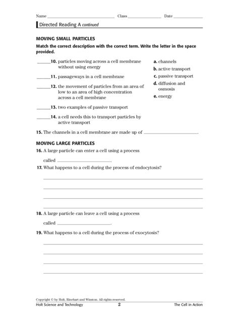 Holt Directed A Section Temperature Answer Key Kindle Editon