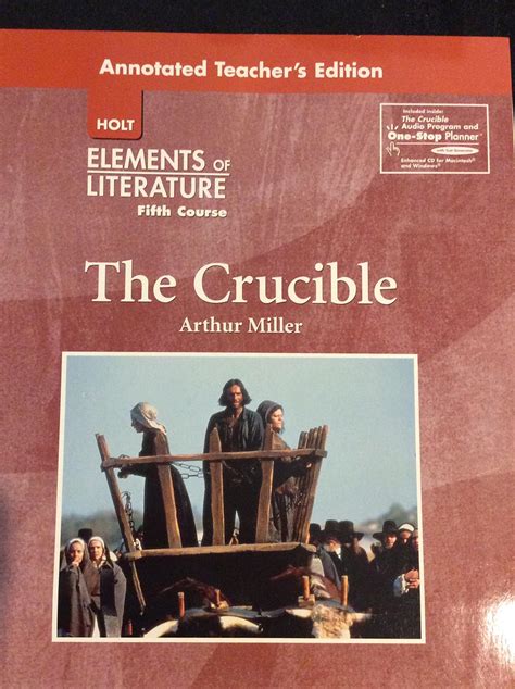 Holt Elements Of Literature The Crucible Answers Reader