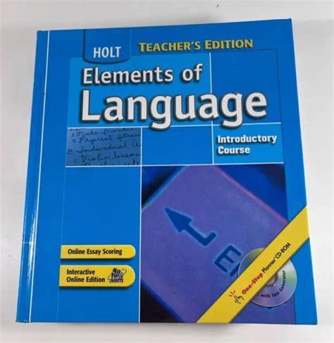 Holt Elements of Language Introductory Course Tchr Ed Ebook Reader