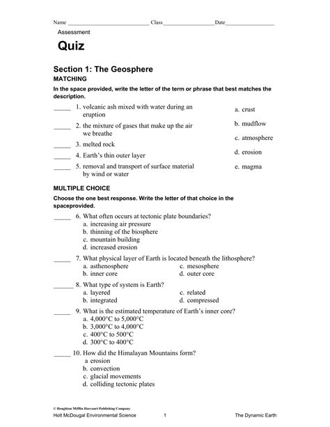 Holt Environmental Science Answer Key Ch 14 Kindle Editon