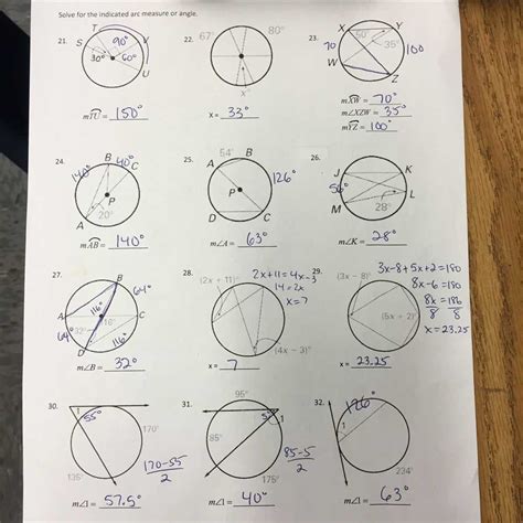 Holt Geometry Problem Solving Inscribed Angles Answers PDF