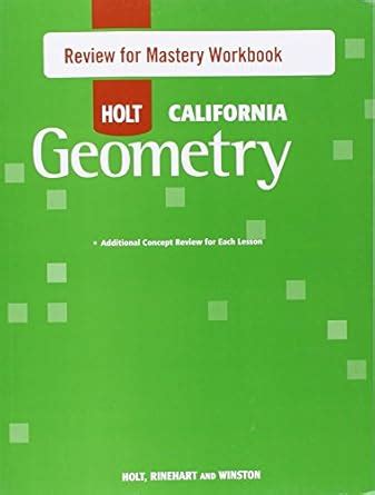 Holt Geometry Review For Mastery Answers Doc