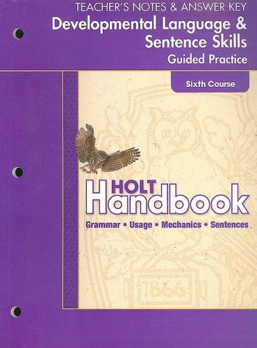 Holt Handbook Sixth Course Ebook Epub