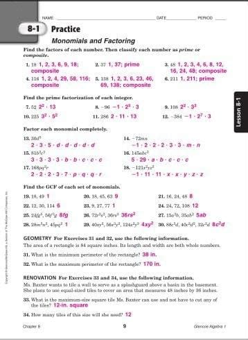 Holt Lesson 11 2 Practice C Answers Epub