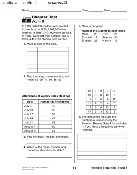 Holt Math 7th Grade Answers Epub