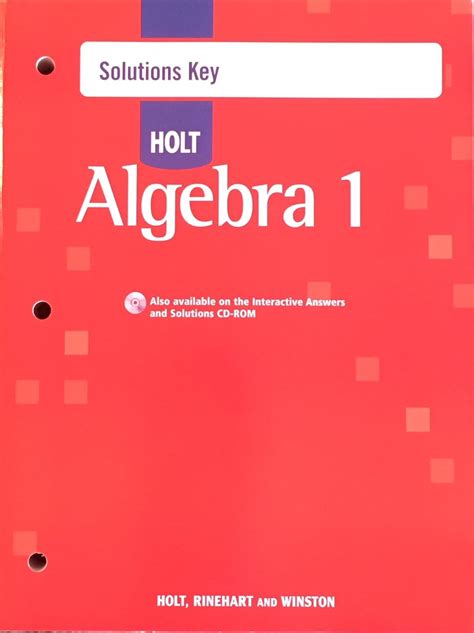 Holt Mcdougal Algebra 1 Answer Key 639 Reader