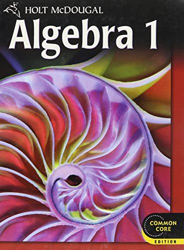 Holt Mcdougal Algebra 1 Common Core Edition Answer Key Doc