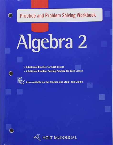 Holt Mcdougal Algebra 2 Practice Workbook Answers Reader