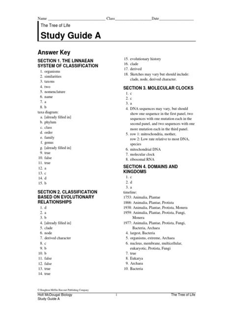 Holt Mcdougal Biology Worksheet Answers Epub