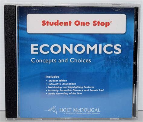 Holt Mcdougal Economics Concepts And Choices Answers Epub