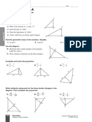 Holt Mcdougal Geometry Ch 7 Answers Epub