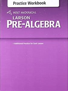 Holt Mcdougal Pre Algebra Workbook Answers Reader