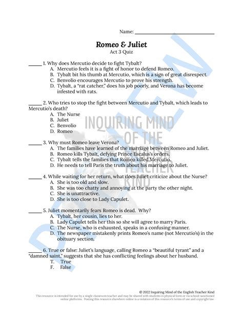 Holt Mcdougal Romeo And Juliet Answers Epub