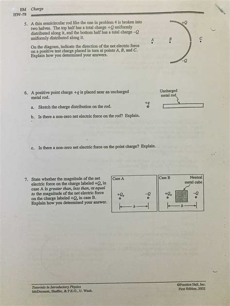 Holt Physics Answer Key Electric Force Doc