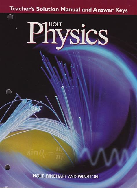 Holt Physics Answer Key Pdf Reader