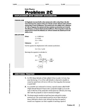 Holt Physics Practice 2c Answers 2002 Reader