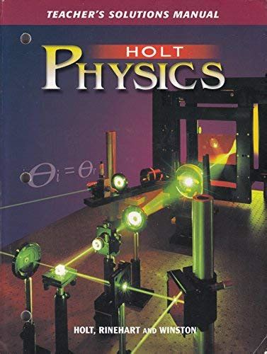 Holt Physics Solutions Manual Paperback1 Kindle Editon