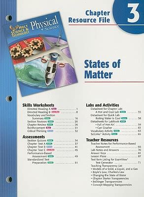 Holt Science Spectrum Answers States Of Matter PDF